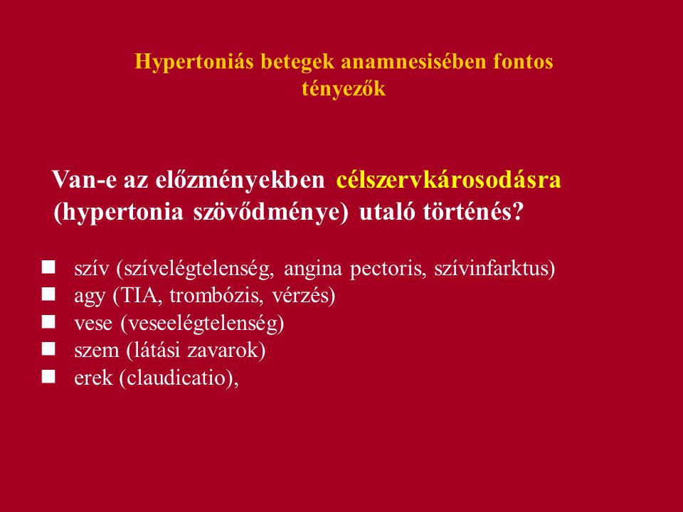 az endokrin hipertónia diagnosztikája